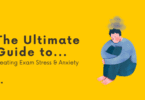 Image banner for tips to tackle Exam Stress & Anxiety